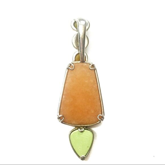 Whitney Kelly 925 Silver Multi-Gem Stone Pendant - Picture 5 of 5